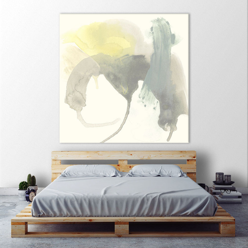 "Lunar Sunrise III" Fine Art Giant Canvas Print, 72"x72"