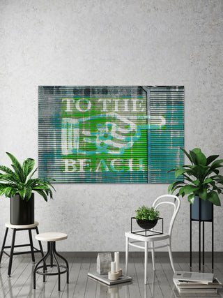 "To the Beach" Fine Art Canvas Print, 24"x16"