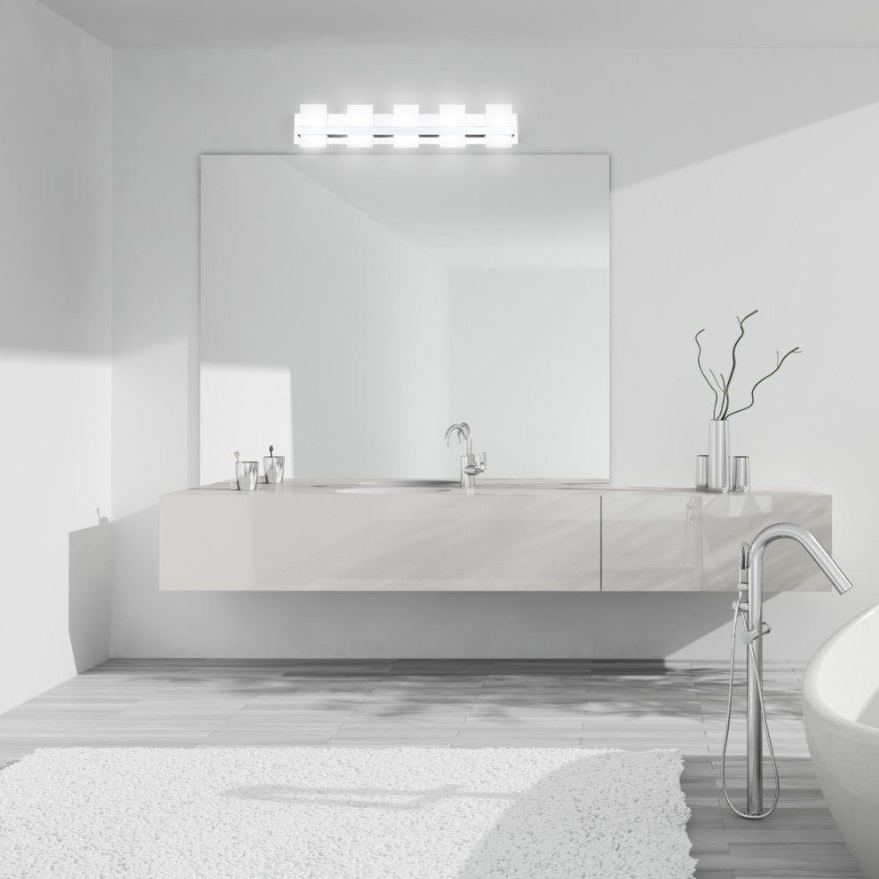 5-Light Contemporary Vanity