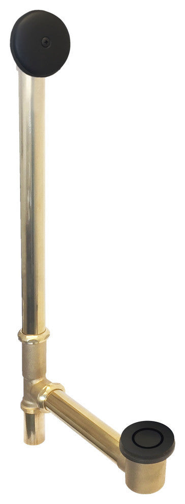 Patented Pop Down Bathtub Drain, Oil Rubbed Bronze