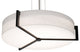 Apex 33" Medium Base Pendant, Espresso Finish, Linen White Shade
