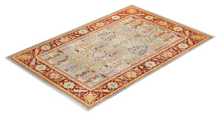 ECLECTIC, Hand Knotted Area Rug 9' 2" X 6' 2"