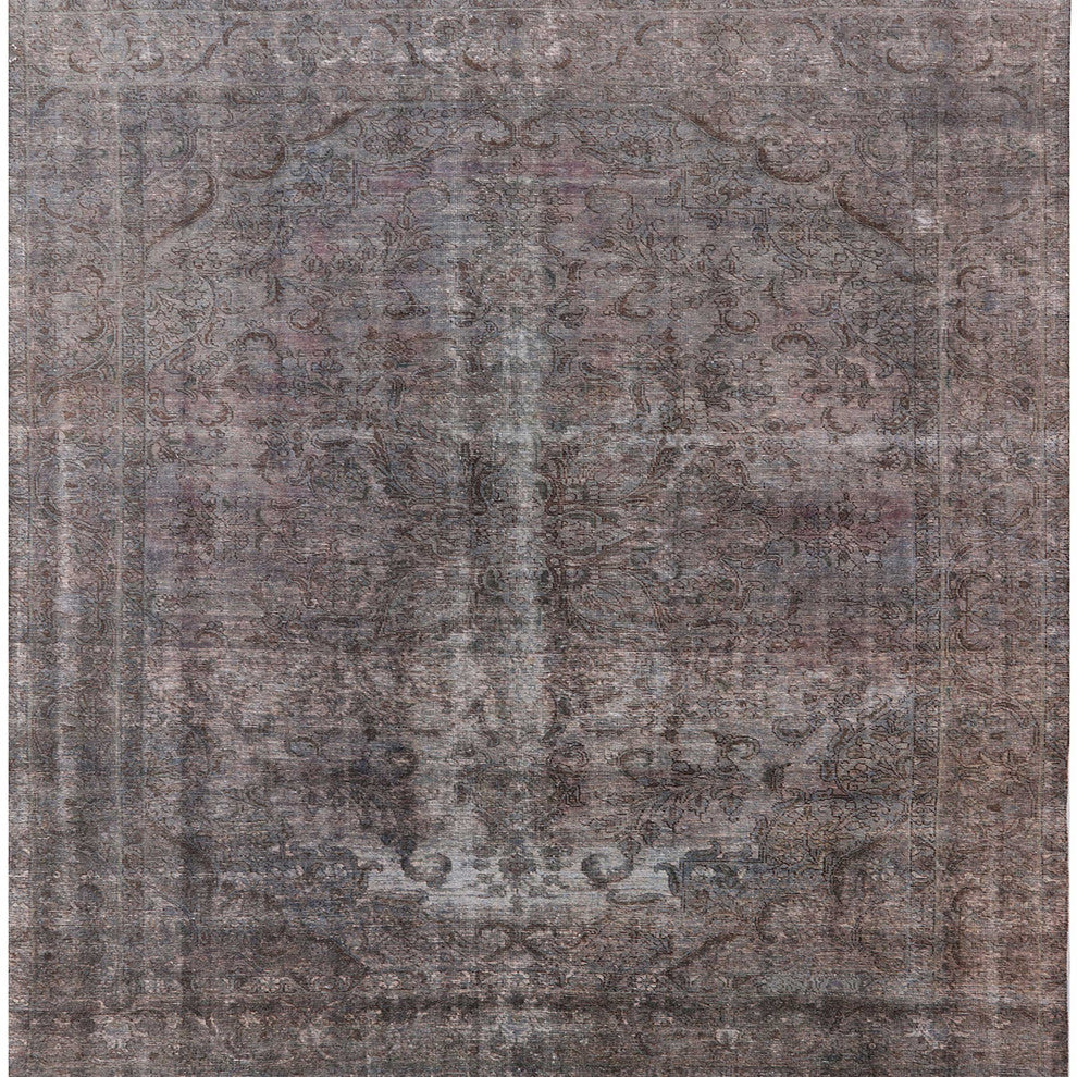 Ahgly Company Indoor Square Mid-Century Modern Area Rugs, 7' Square