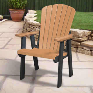 OS Home and Office Model 511CBK Fan Back Chair, Cedar With a Black Base