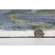 KAS Roxy 2808 Gray/Gold Visions Area Rug, 5'x7'6"