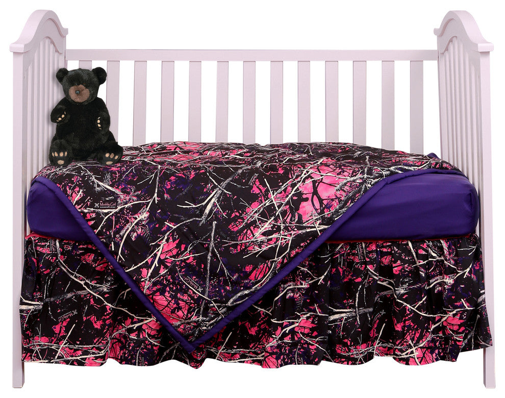 Muddy Girl 3 Piece Crib Set