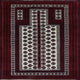 Ahgly Company Indoor Square Mid-Century Modern Area Rugs, 5' Square