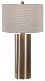 Uttermost Taria Brushed Brass Table Lamp
