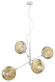 Tholos 4-Light White Pendant