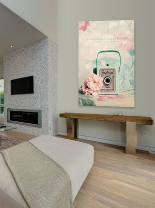 "Snapshot" Print on Canvas by Sylvia Cook