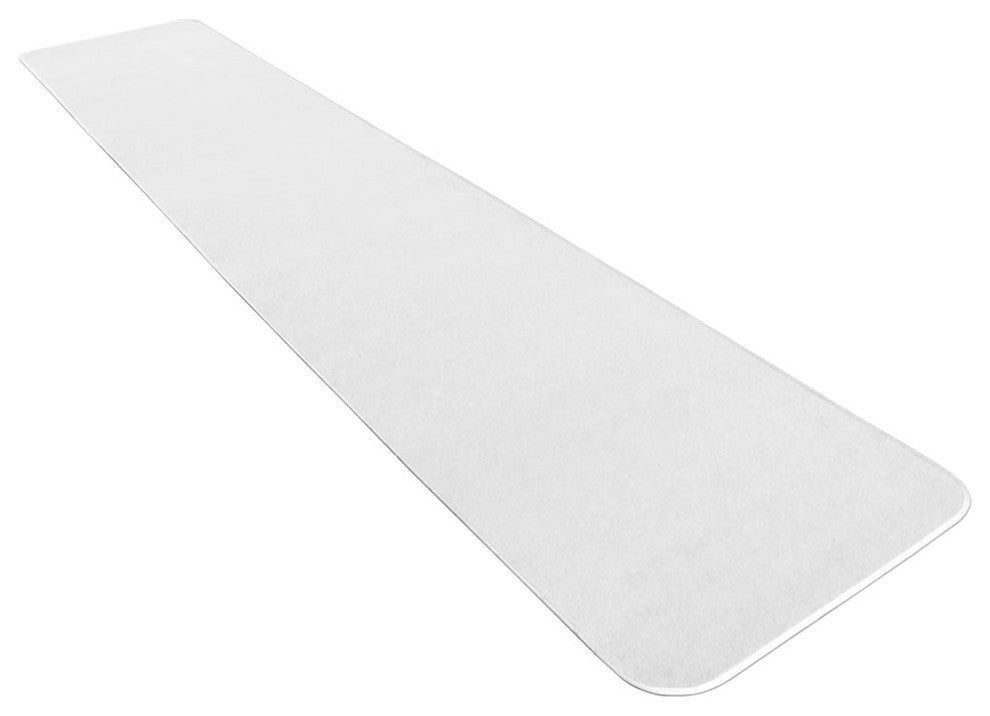 White Carpet Aisle Runner, 3'x25'