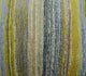 Clear Shore Blue Mustard and Lavender Handmade Luxury Pillow, 12"x20"