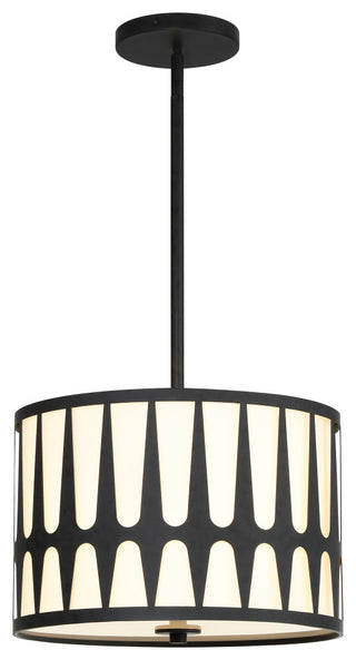 Royston 3 Light Black Pendant