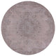 Ahgly Company Indoor Round Mid-Century Modern Area Rugs, 3' Round