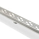 Kube Linear Drain With Linear Grate, 48"