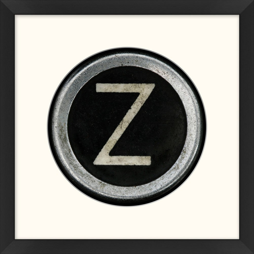 Type Key: Z, Giclee Reproduction Artwork