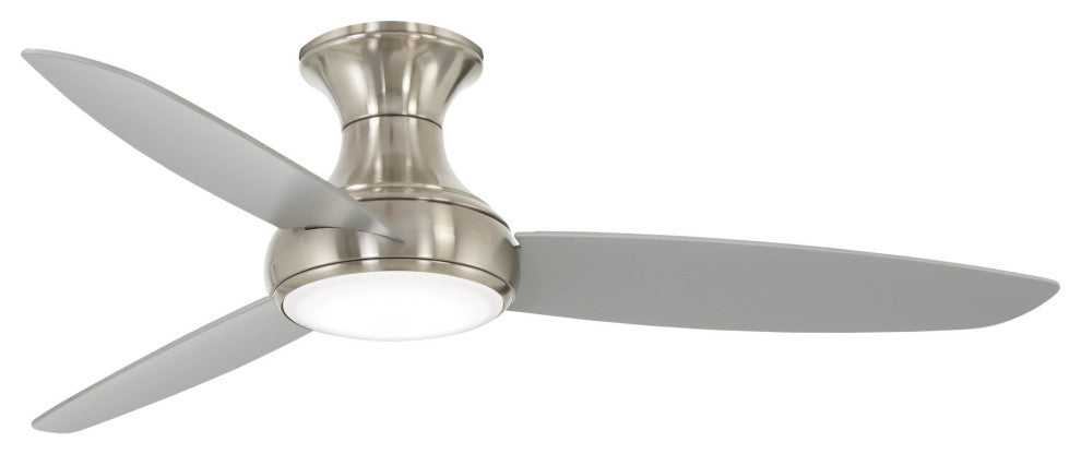 MinkaAire Concept III Outdoor 54 LED Concept III 54" 3 Blade - Brushed Nickel