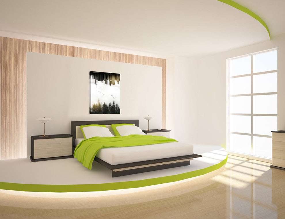Cortesi Home "Duality" by Nicklas Gustafsson, Giclee Canvas Wall Art, 40"x60"