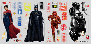 The Flash Movie Super Heroes Set Wall Decals
