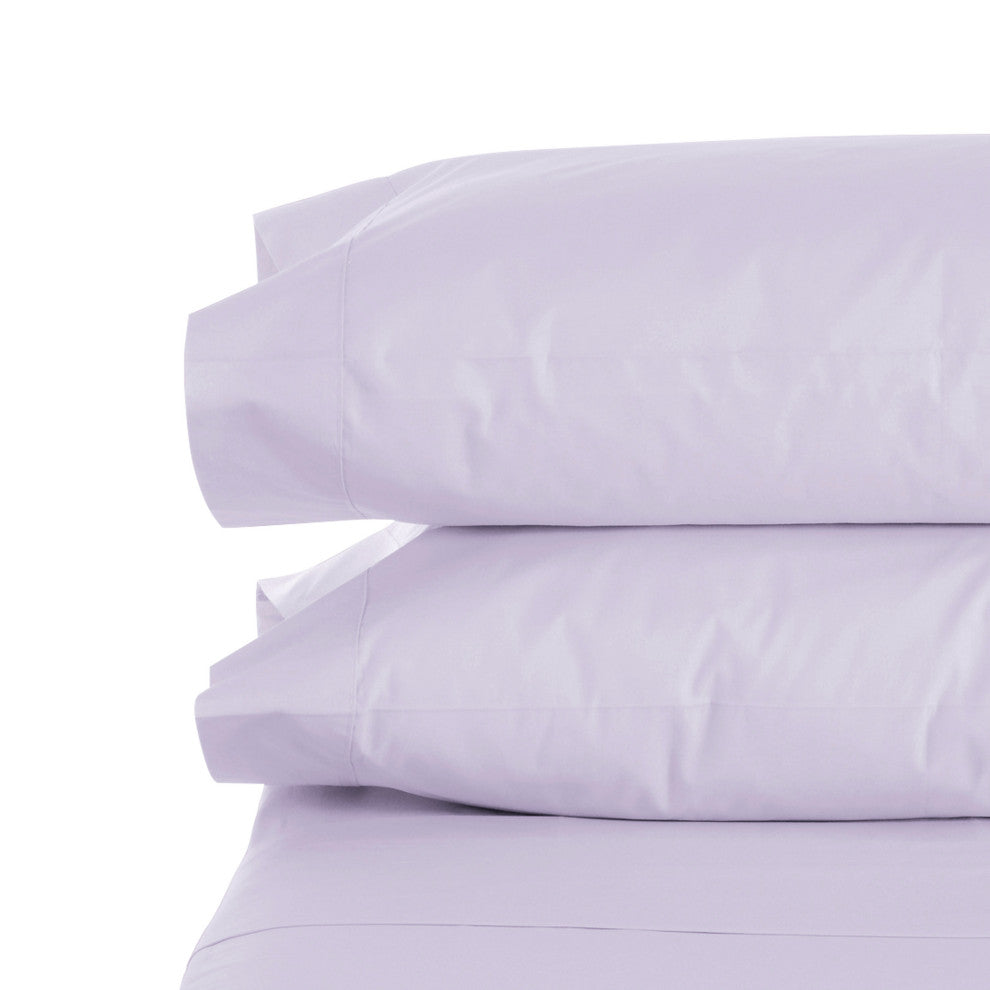 1800 Series PillowCase - 2 Pillow Cases Per Set King Size Standard Size, Lilac,