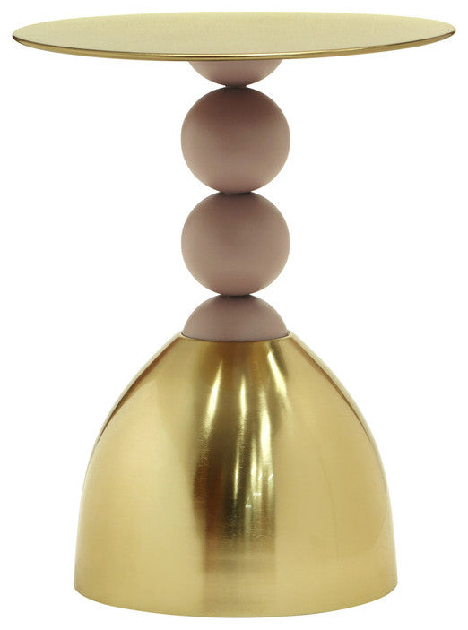 Daleyza Gold Side Table