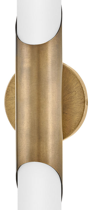 Hinkley Grace Bathroom Vanity Light, Textured Heritage Brass, Large