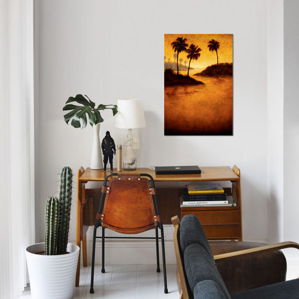 "Lagoon II" by Gregory Williams, Canvas Print, 18"x12"