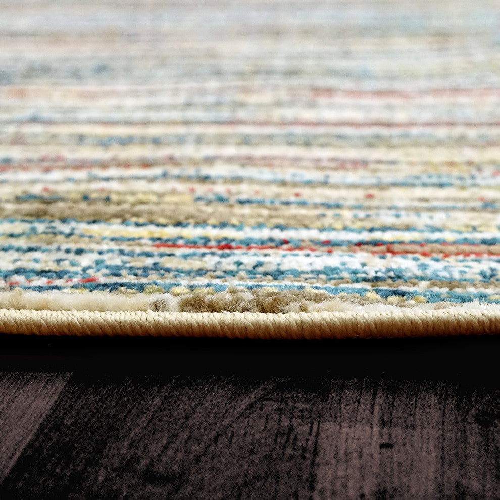 Dynamic Rugs Oxford Area Rug, Cream/Multi, 3.11x5.7