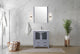 Volez Transitional Dark Grey 30" Single Vanity Set