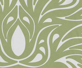 30x60" Veranda, Geometric Print Beach Towel, Green