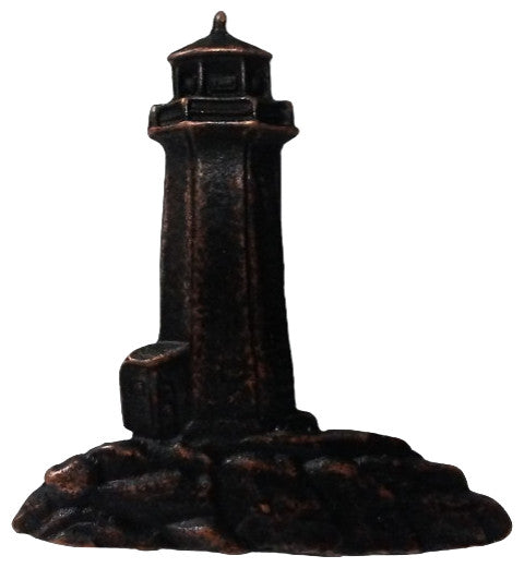 Stand-Alone Lighthouse Cabinet Knob, Oil Rubbed Bronze