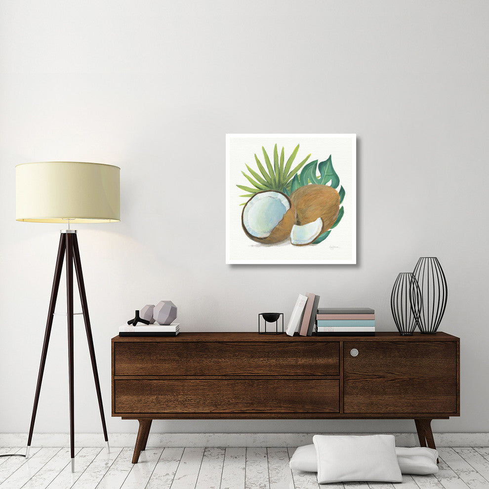 "Coconut Palm V" Digital Paper Print by Mary Urban, 32"x32"