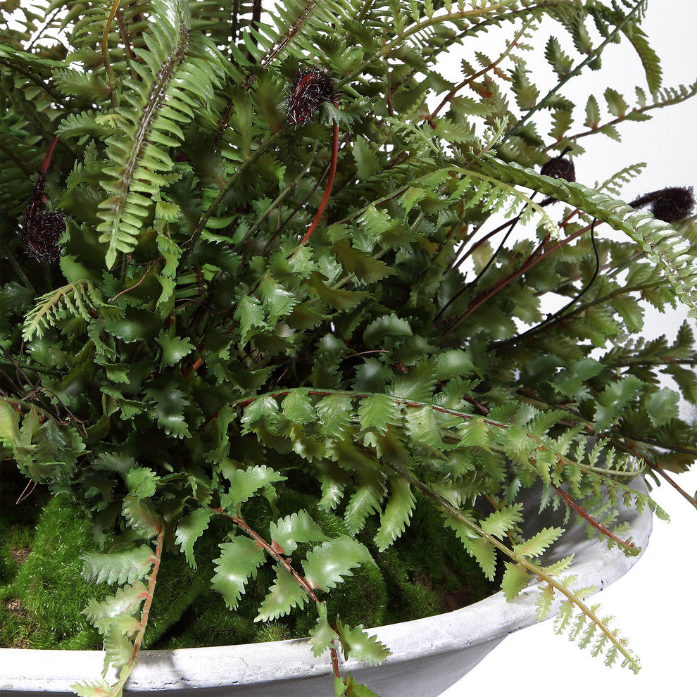 Uttermost Mabry Fern Centerpiece