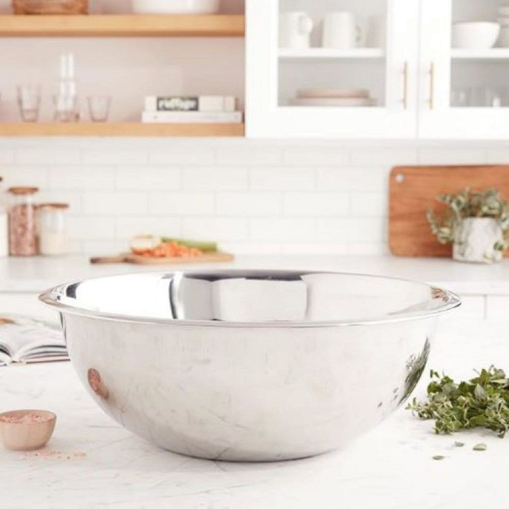 Heavy Duty Stainless Steel Mixing Bowl, 8 Quart