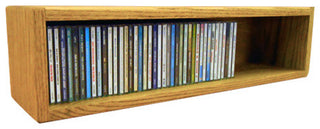 Cd Storage Cabinet, Dark