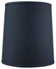 Drum Shade 1 12"x14"x15", Textured Slate Blue