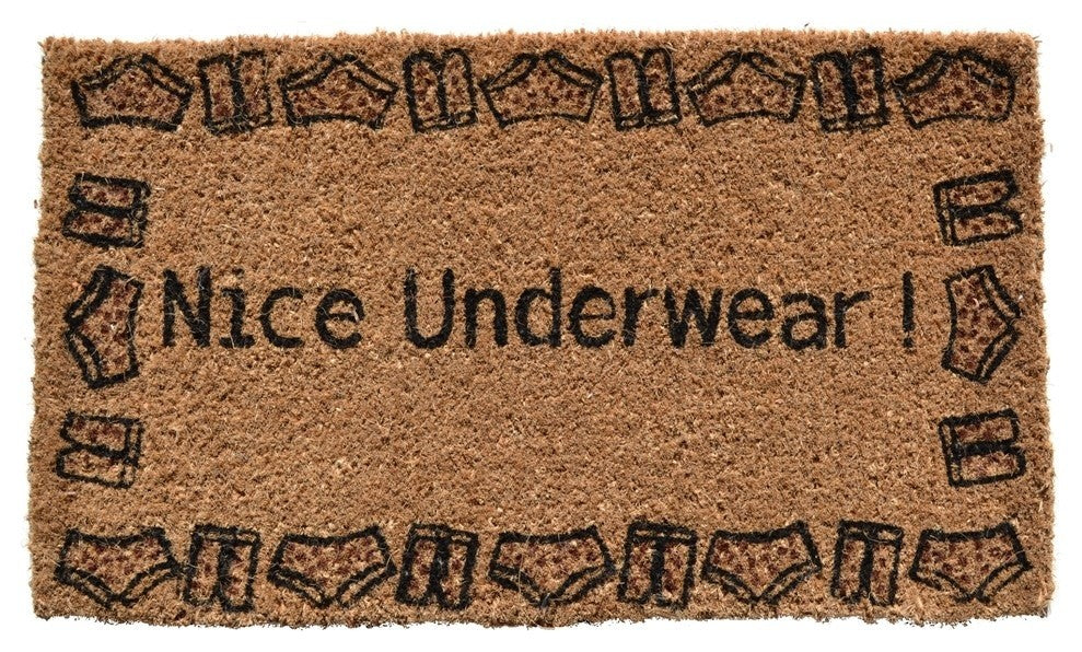 Nice Underwear Coir Mat