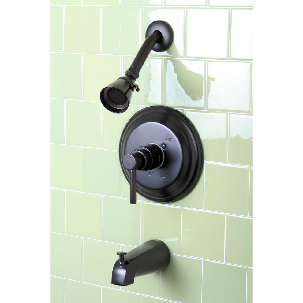 Kingston Brass Tub and Shower Faucet, Oil Rubbed Bronze