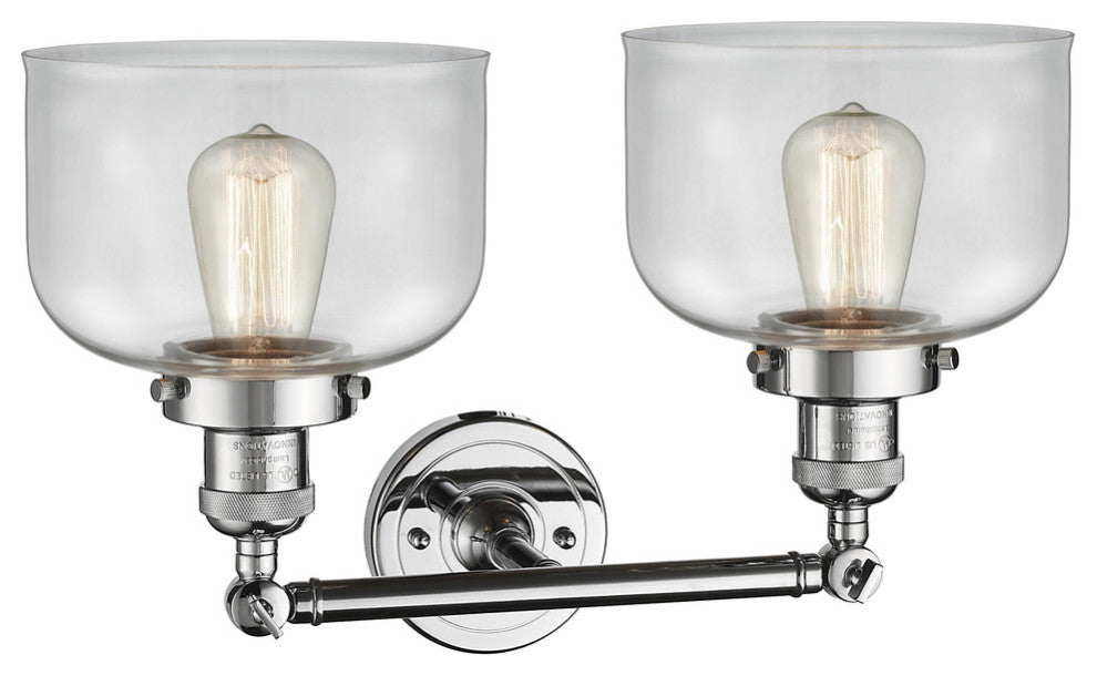 Innovations Lighting 208-Pc-G72-Led 2 Light Dimmable Led Bathroom Fixture