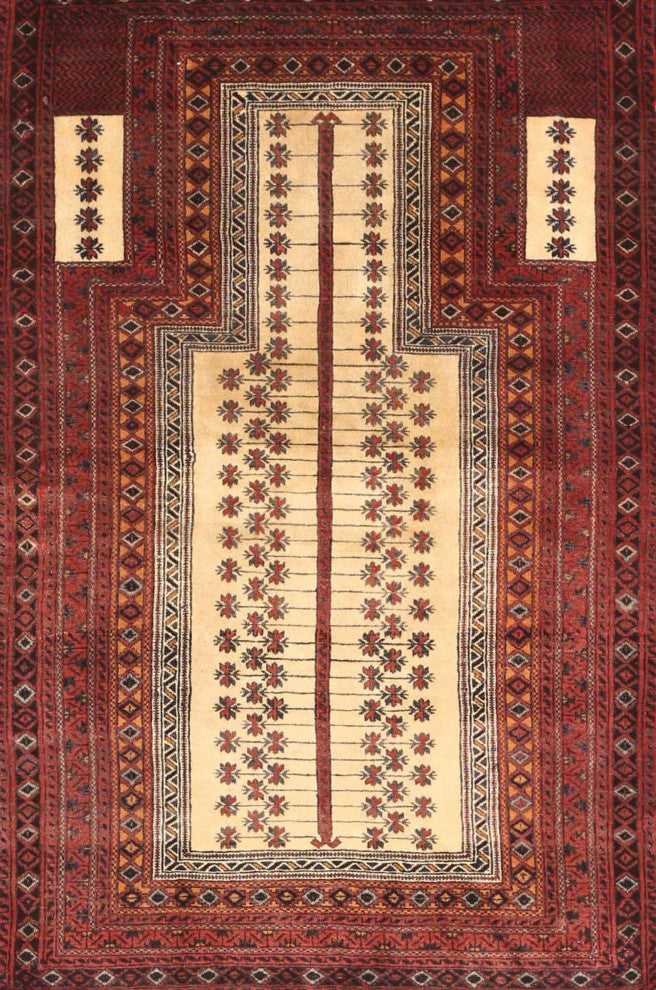 Ahgly Company Indoor Rectangle Traditional Area Rugs, 7' x 10'