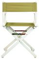 018" Director's Chair White Frame-Olive Canvas