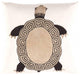Pasargad Turkish Fine Silk Turtle Pillow 16"