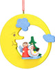 Christian Ulbricht Ornament- Angel With Toy In Moon