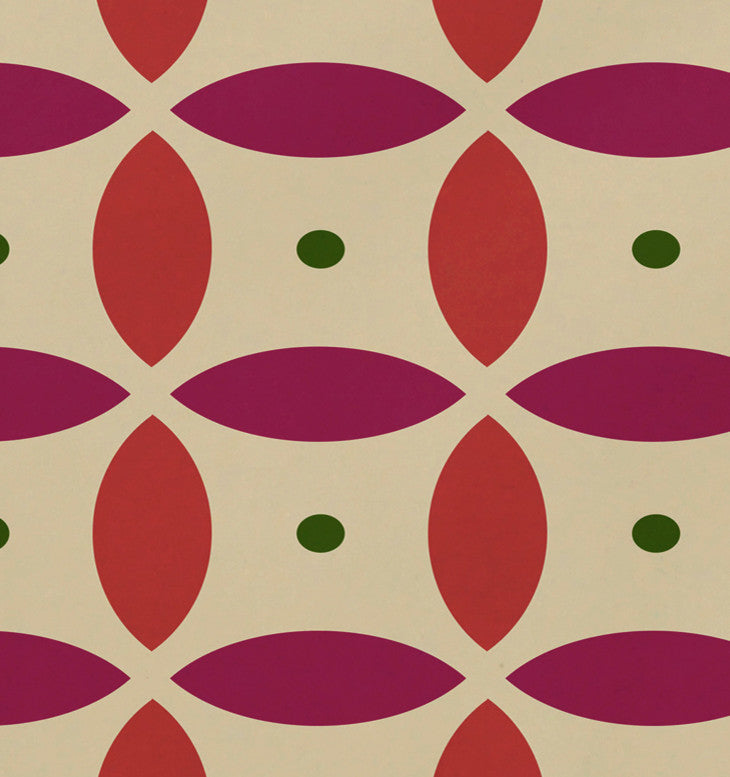 Beach Ball Geometric Print Placement, Soft Lemon, Set of 4