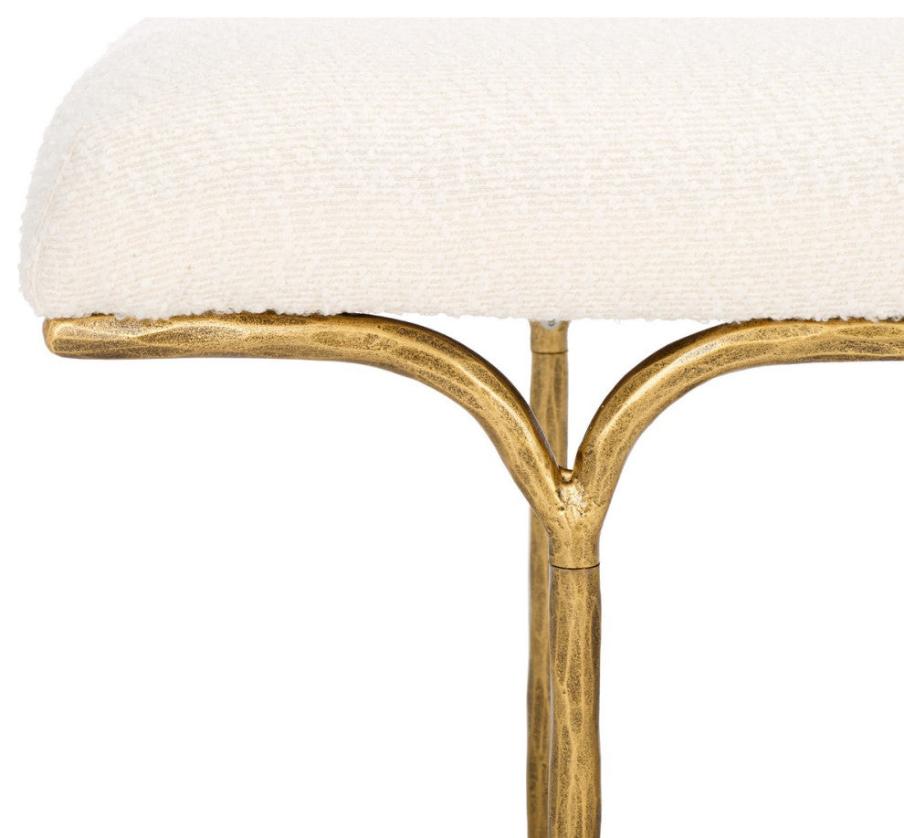 Safavieh Couture Marvin Boucle 48" Bench