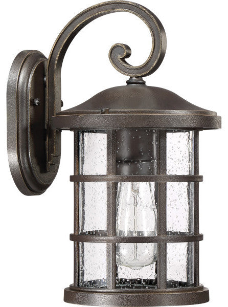 Crusade 1-Light Outdoor Lantern, Palladian Bronze