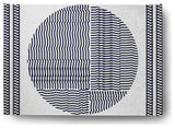 Geo Circle Rug, Spring Navy, 4'x6'