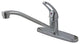 Kingston Brass Single-Handle Centerset Kitchen Faucet, Polished Chrome