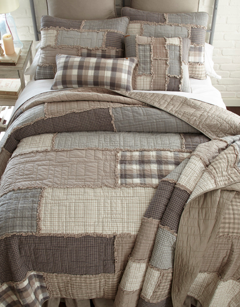 Smoky Cobblestone Decorative Pillow