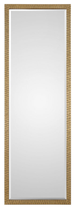 Uttermost 09246 Vilmos 24" W x 72" H Rectangular Framed Bathroom - Metallic